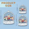 Blessed With The Best Grandkids - Family Personalized Custom Ornament - Acrylic Custom Shaped - Christmas Gift For Grandma, Grandkid