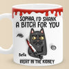 Some Words Hit Harder Than A Kidney Punch - Friend Personalized Custom 3D Inflated Effect Printed Mug - Christmas Gift For Best Friends, Sisters, Family Members, Coworkers