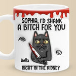 Some Words Hit Harder Than A Kidney Punch - Friend Personalized Custom 3D Inflated Effect Printed Mug - Christmas Gift For Best Friends, Sisters, Family Members, Coworkers