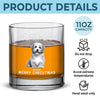 Custom Photo Pets Make Us Better Humans - Dog & Cat Personalized Custom Whiskey Glass - Gift For Pet Owners, Pet Lovers