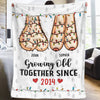 I Want To Spend The Rest Of My Life With You, Growing Old Together - Couple Personalized Custom 3D Inflated Effect Printed Blanket - Christmas Gift For Husband Wife, Anniversary