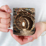 Custom Name Fantasy Library Gifts for Book Lovers - Personalized Mugs