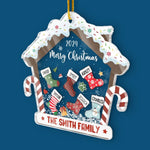 Custom Name Christmas Family Gifts - Personalized Ornament
