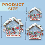 Custom Name Christmas Family Gifts - Personalized Ornament