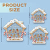 Gingerbread House Decorating Crew - Family Personalized Custom Ornament - Acrylic Custom Shaped - Christmas Gift For Family Members