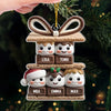 Christmas Is Best With Those You Love - Family Personalized Custom Ornament - Acrylic Custom Shaped - New Arrival, Christmas Gift For Family Members AMZ