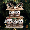 Christmas Is Best With Those You Love - Family Personalized Custom Ornament - Acrylic Custom Shaped - New Arrival, Christmas Gift For Family Members AMZ