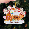 Christmas Eve Is For Families To Share - Family Personalized Custom Ornament - Acrylic Custom Shaped - Christmas Gift For Family Members