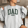 To My Dad, My First Love And Forever Hero - Family Personalized Custom Unisex Sweatshirt With Design On Sleeve - Gift For Dad, Grandpa
