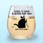 To Like And Dislike The Same Things, That Is What Makes A Solid Friendship - Friend Personalized Custom Wine Glass - Christmas Gift For Best Friends, Sisters, Family Members, Coworkers