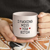 Never Too Far To Have Tea Together - Bestie Personalized Custom Printed Pottery Mug - Christmas Gift For Best Friends, BFF, Sisters