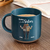 Here's To Another Year Of Bonding Over Alcohol - Bestie Personalized Custom Printed Pottery Mug - Gift For Best Friends, BFF, Sisters