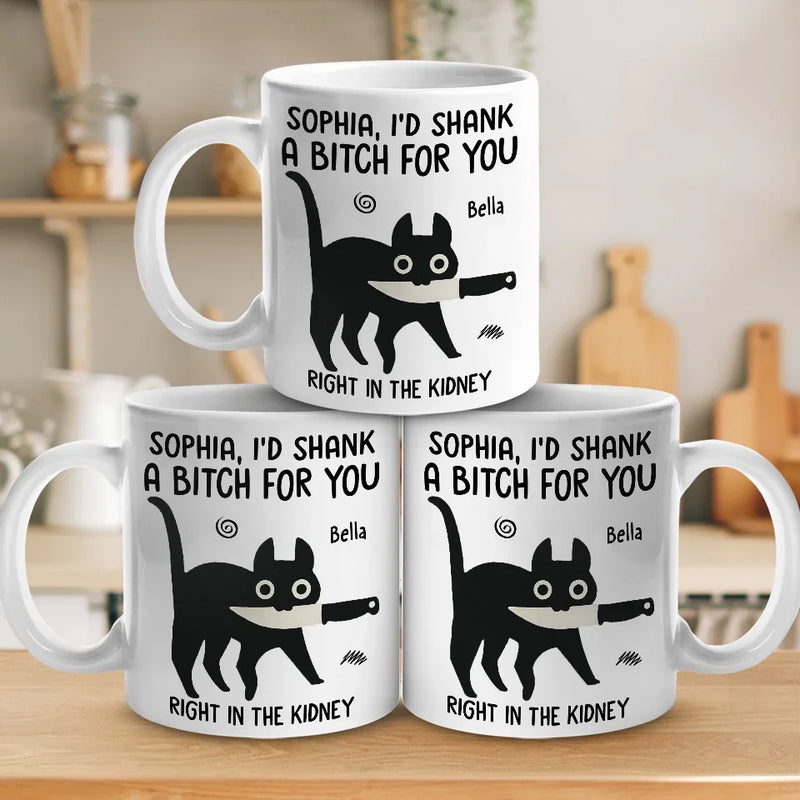We Rise By Lifting Each Other - Friend Personalized Custom Mug - Christmas Gift For Best Friends, Sisters, Family Members, Coworkers