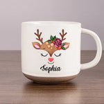 Love The Giver More Than The Gift - Family Personalized Custom Printed Pottery Mug - Christmas Gift For Family Members