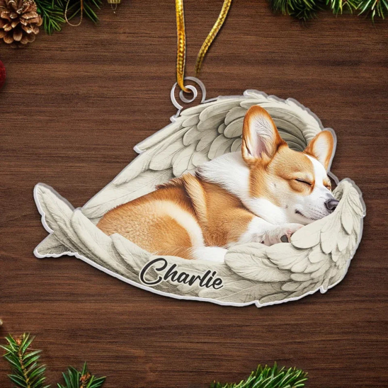 Custom Photo No Greater Companion, No Better Friend - Memorial Personalized Custom Ornament - Acrylic Custom Shaped - Sympathy Gift, Christmas Gift For Pet Owners, Pet Lovers