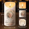 Custom Photo You Brought Joy To All Who Knew You - Memorial Personalized Custom LED Candle - New Arrival, Sympathy Gift, Christmas Gift For Family Members AMZ