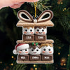 Christmas Is Best With Those You Love - Family Personalized Custom Ornament - Acrylic Custom Shaped - Christmas Gift For Family Members