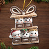 Christmas Is Best With Those You Love - Family Personalized Custom Ornament - Acrylic Custom Shaped - Christmas Gift For Family Members