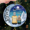 A Nana's Love Is Forever And Always - Family Personalized Custom Ornament - Acrylic Custom Shaped - Christmas Gift For Grandma, Grandkids