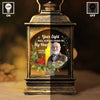 Custom Photo Loved Always, Remembered Forever - Memorial Personalized Custom Christmas Wind Lamp - Sympathy Gift, Christmas Gift For Family Members