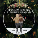 Make It A December To Remember - Bestie Personalized Custom Ornament - Acrylic Custom Shaped - Christmas Gift For Best Friends, BFF, Sisters