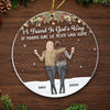 Make It A December To Remember - Bestie Personalized Custom Ornament - Acrylic Custom Shaped - Christmas Gift For Best Friends, BFF, Sisters