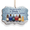Christmas Magic Is In The Air - Family Personalized Custom Ornament - Wood Benelux Shaped - Christmas Gift For Family Members, Pet Owners, Pet Lovers