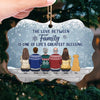Christmas Magic Is In The Air - Family Personalized Custom Ornament - Wood Benelux Shaped - Christmas Gift For Family Members, Pet Owners, Pet Lovers