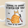 Laughing With You Is My Favorite Thing - Friend Personalized Custom Mug - Gift For Best Friends, Sisters, Family Members, Coworkers