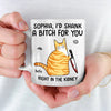 Laughing With You Is My Favorite Thing - Friend Personalized Custom Mug - Gift For Best Friends, Sisters, Family Members, Coworkers