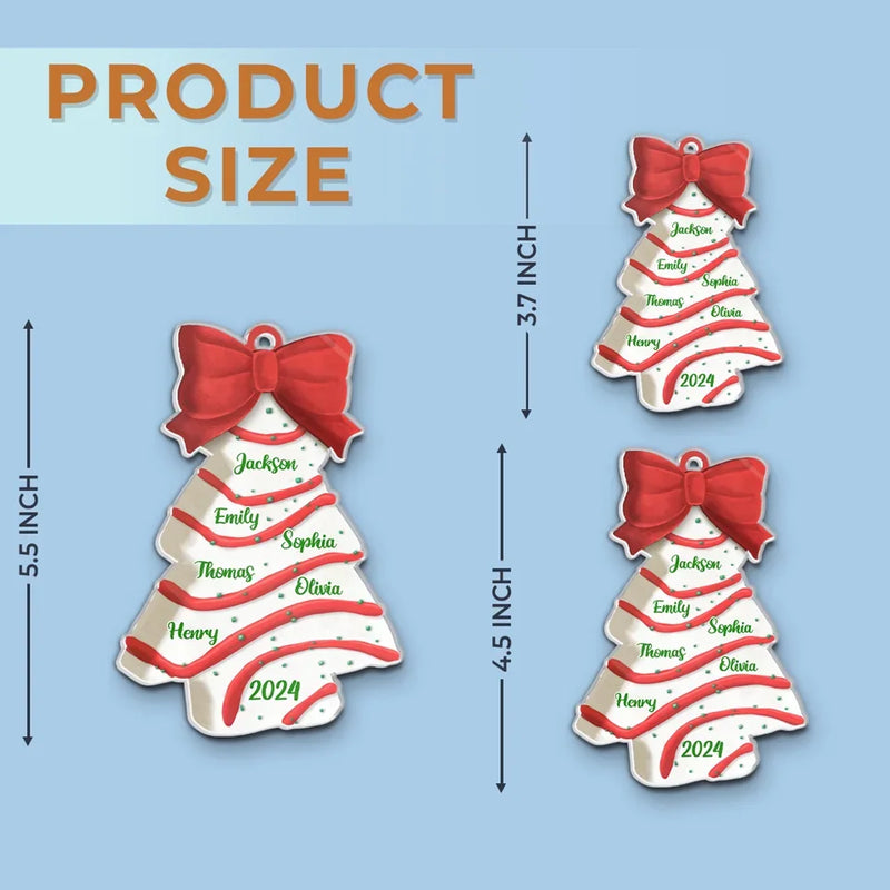 Every Family Has A Story And We Are Writing Ours - Family Personalized Custom Ornament - Acrylic Custom Shaped - New Arrival, Christmas Gift For Family Members  AMZ