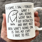 Forgetting Stuff Is My Cardio - Friend Personalized Custom Mug - Christmas Gift, Birthday Gift For Best Friends, Family Members, Coworkers, Yourself