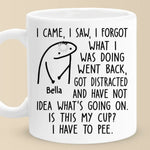 Forgetting Stuff Is My Cardio - Friend Personalized Custom Mug - Christmas Gift, Birthday Gift For Best Friends, Family Members, Coworkers, Yourself