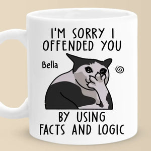 I’m Sorry For The Mean, Accurate Things I Said - Friend Personalized Custom Mug - Christmas Gift, Birthday Gift For Best Friends, Family Members, Coworkers, Yourself