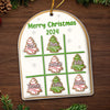 Christmas Is The Day That Holds All Time Together - Family Personalized Custom Ornament - Acrylic Custom Shaped - Christmas Gift For Family Members