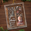 Custom Photo Your Love Lives On In Our Hearts - Memorial Personalized Custom Ornament - Acrylic Custom Shaped - Sympathy Gift, Christmas Gift For Family Members