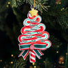 Candy And Christmas Cheer Bring Families Near - Family Personalized Custom Ornament - Acrylic Custom Shaped - Christmas Gift For Family Members