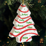 Merry Christmas To My  Family - Family Personalized Custom Ornament - Acrylic Custom Shaped - New Arrival, Christmas Gift For Family Members AMZ