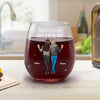 Mother And Daughter, Perfect Match - Family Personalized Custom Wine Glass - Gift For Mom, Daughter
