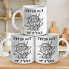 Fresh Out Of Cares And Still Slaying The Day - Friend Personalized Custom Mug - Christmas Gift, Birthday Gift For Best Friends, Family Members, Coworkers, Yourself