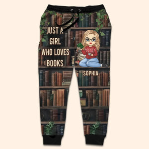 Lost In The Pages, Found In The Story - Personalized Custom Unisex Sweatpants - Christmas Gift For Book Lovers