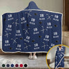 Find Your Fire - Personalized Custom Snuggle Blanket, Hoodie Blanket - Christmas Gift For Sport Lovers, Sport Players