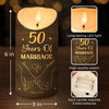 Fingers Entwined, Hearts Aligned - Couple Personalized Custom LED Candle - Christmas Gift For Husband Wife, Anniversary