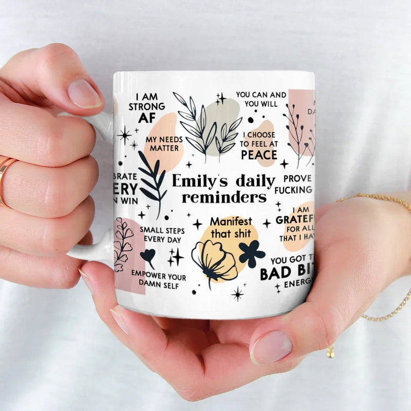 Your Only Limit Is You - Personalized Custom Mug - Birthday Gift, Gift For Yourself