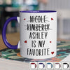 Tu es mon préféré - Tasse personnalisée avec accents - Cadeau de Noël pour les meilleurs amis, sœurs, membres de la famille, collègues