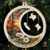 Family Love Knows No Distance - Family Personalized Custom Ornament - Acrylic Custom Shaped - Christmas Gift For Family Members
