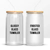 Friends Don’t Let You Do Silly Things Alone - Bestie Personalized Custom Glass Cup, Iced Coffee Cup - Christmas Gift For Best Friends, BFF, Sisters