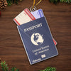 Take Only Memories, Leave Only Footprints - Travel Personalized Custom Ornament - Acrylic Custom Shaped - Christmas Gift For Adventure Travel Lovers