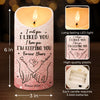 I Want To Hold Your Hand Through Every Storm - Couple Personalized Custom LED Candle - Christmas Gift For Husband Wife, Anniversary
