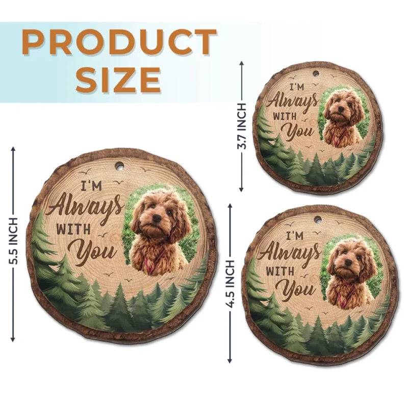 Custom Photo Until The Day We Meet Again On The Rainbow Bridge - Memorial Personalized Custom Ornament - Wood Custom Shaped - Sympathy Gift, Christmas Gift For Pet Owners, Pet Lovers